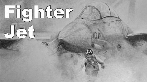 How to Draw a Fighter Jet