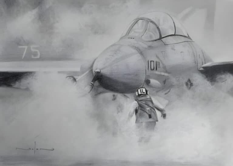 How to Draw a Fighter Jet