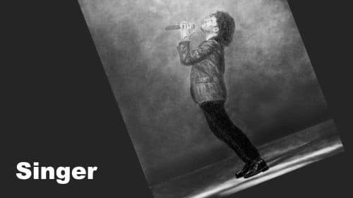 How to Draw a Figure Singing
