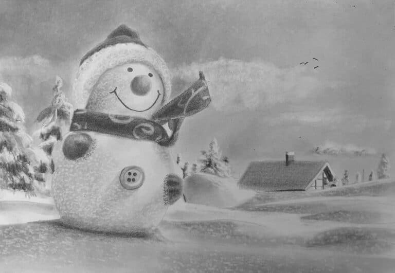 How to Draw a Snowman