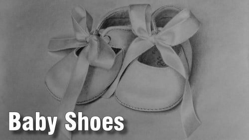 How to Draw Baby Shoes