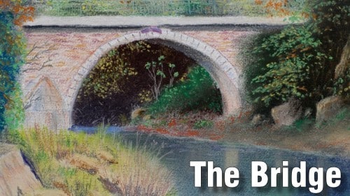 How to Draw a Stone Bridge in Pastel