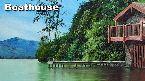 How to Paint a Boathouse
