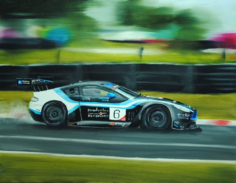 How to Paint a Racing Car in Oil