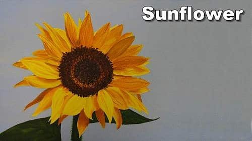 How to Paint Sunflowers in Oil