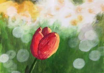 How to Paint Bokeh Backgrounds