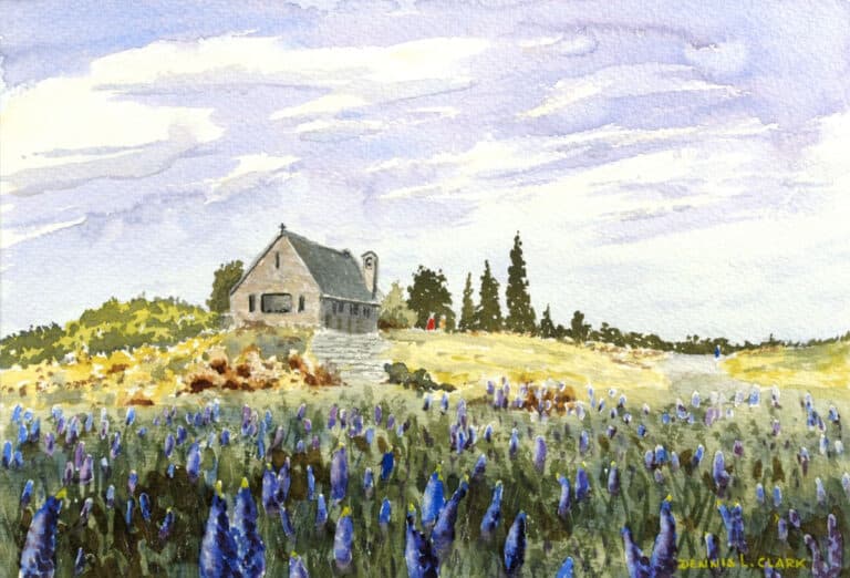 How to Paint Lupines in Watercolor