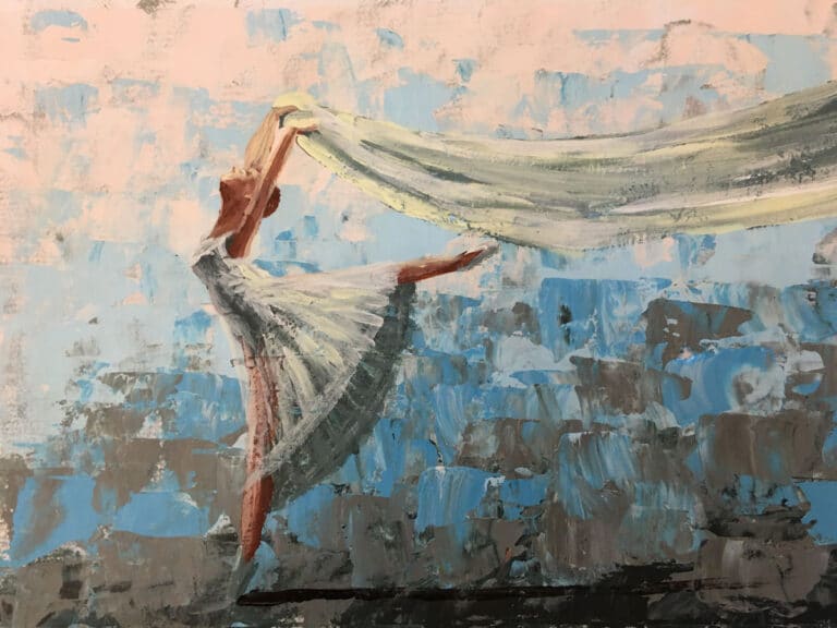 How to Paint a Ballerina in Acrylic