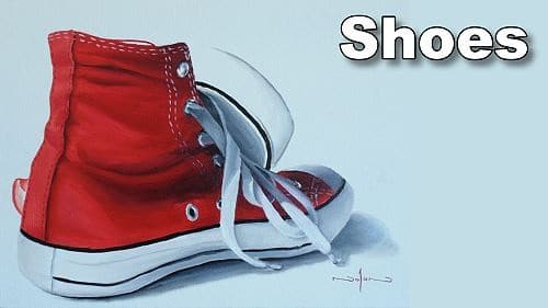 How to Paint Shoes in Oil