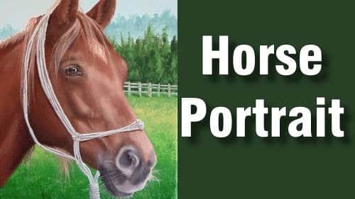 How to Paint a Horse Portrait in Acrylic