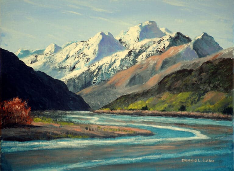 How to Paint a River in Acrylic