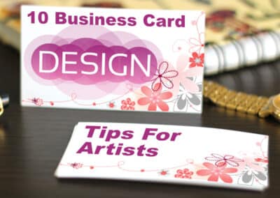 10 Business Card Design Tips for Artists