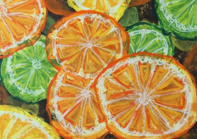 Impressionistic Fruit